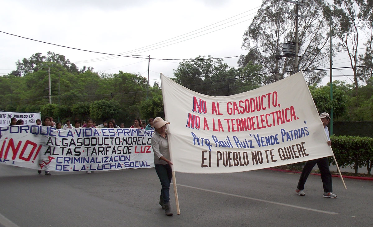 protestas termoeléctrica huaxtla