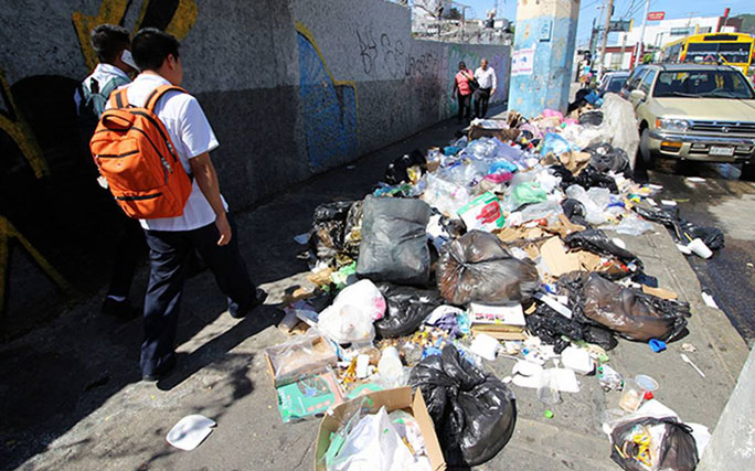 Basura calles acapulco