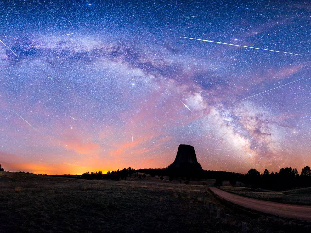 lluvia de estrellas