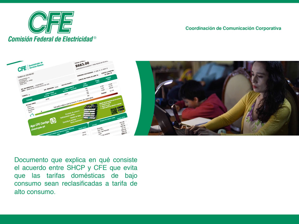 convenio CFE