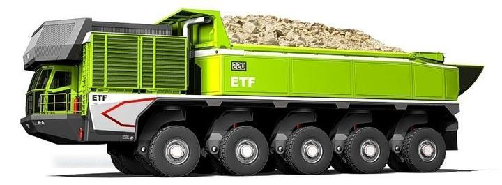 El camión minero del futuro