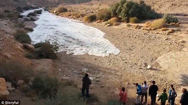 La naturaleza sorprende: Un nuevo río renace en el desierto