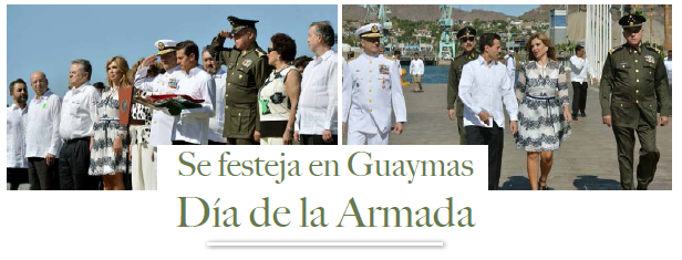 Se festeja en Guaymas Día de la Armada