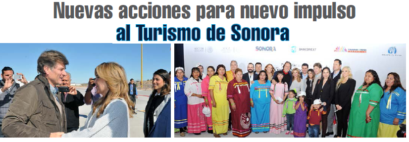 Nuevas acciones para nuevo impulso al Turismo de Sonora