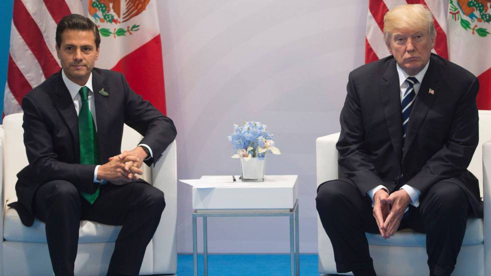 “Absolutamente” México pagará por el muro, reitera Trump frente a Peña