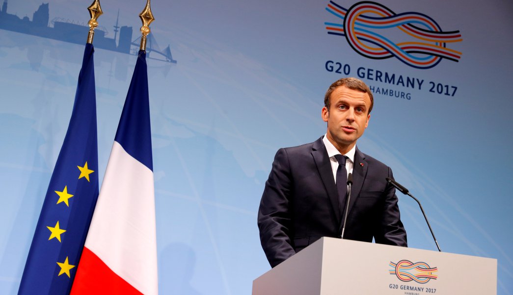 Macron anuncia cumbre climática en Francia para diciembre
