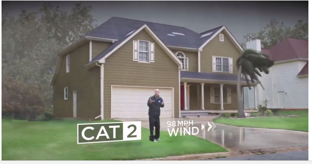 El video que muestra en un minuto y medio cuánto destruye un huracán según su categoría