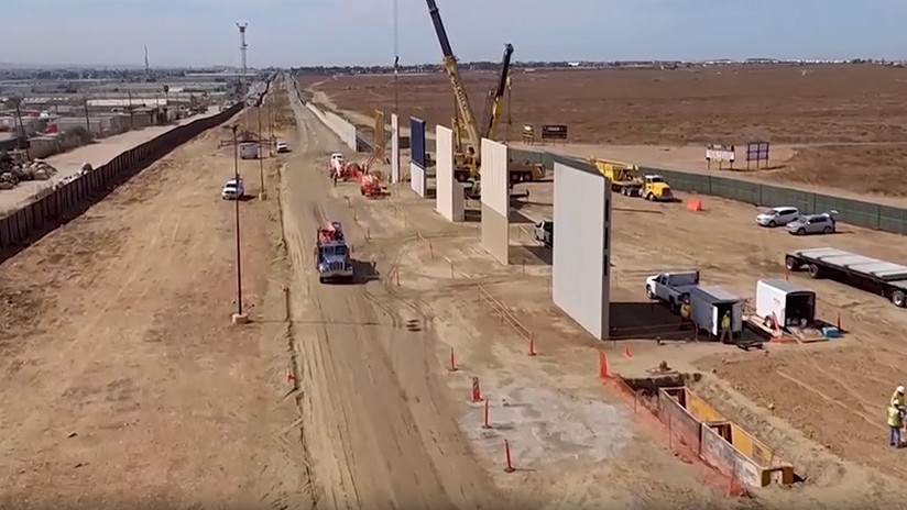 VIDEO. Así son los 8 prototipos del muro fronterizo de Trump