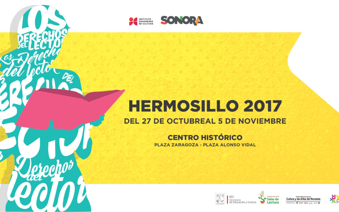 ¡Ven e imagina en la Feria del Libro Hermosillo 2017!