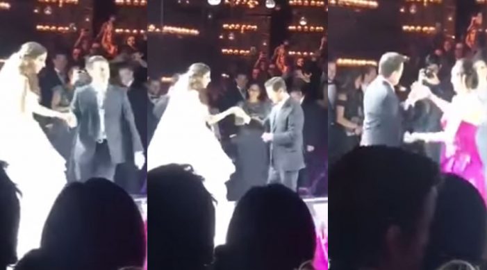 Video: Captan a EPN bailando en una boda al ritmo de “September”