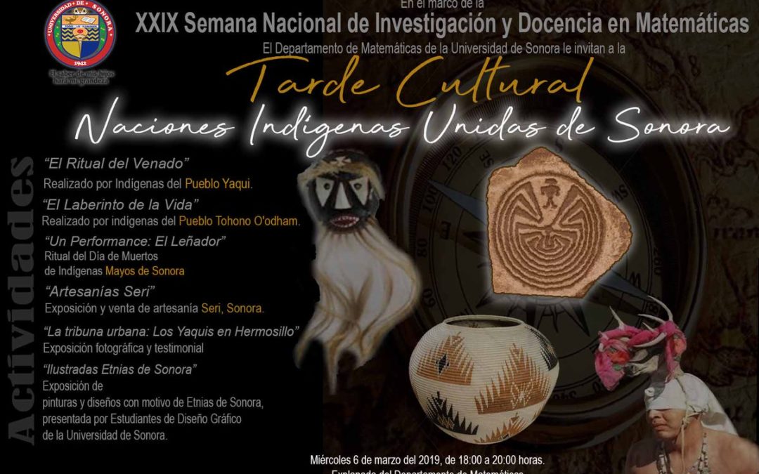 UNISON invita a exposición de actividades culturales de pueblos indígenas de Sonora