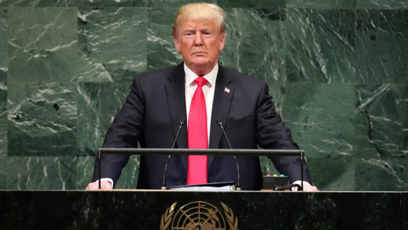 Lo que expresó Donald Trump en la ONU