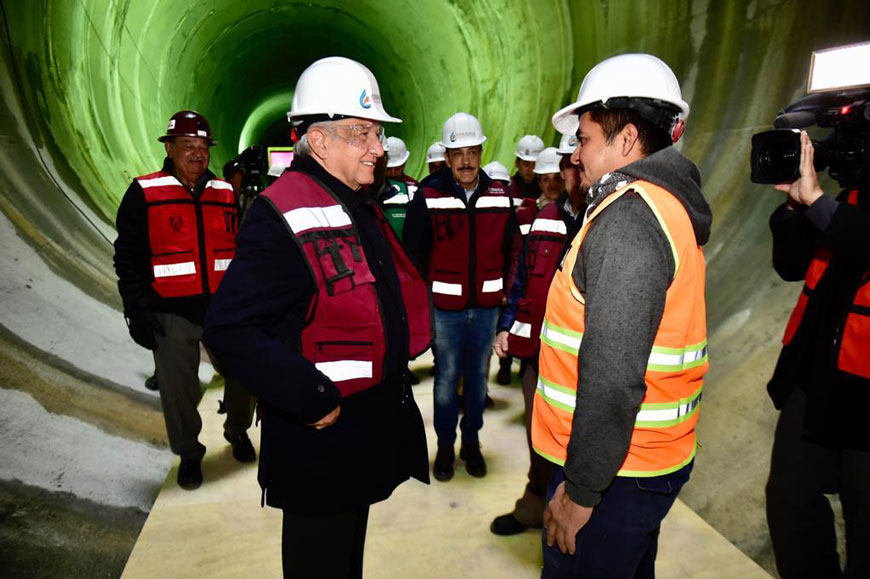 Después de 11 años y gran inversión, se abren las compuertas del TEO Túnel Emisor Oriente: Seguridad Hidráulica para la Zona Metropolitana
