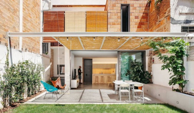 7 ideas perfectas para techar un patio o una terraza