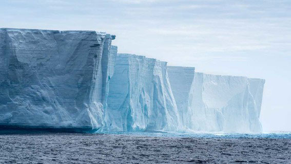 Iceberg más grande que Chihuahua se desprende de un glaciar en la Antártida