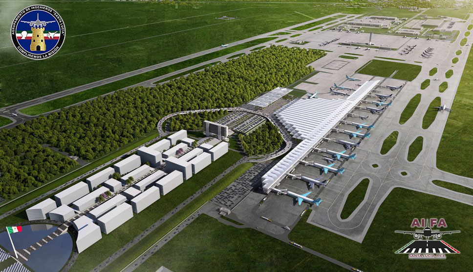 Avance en la Construcción del “Aeropuerto Internacional Felipe Ángeles” 18 de Mayo 2020. 