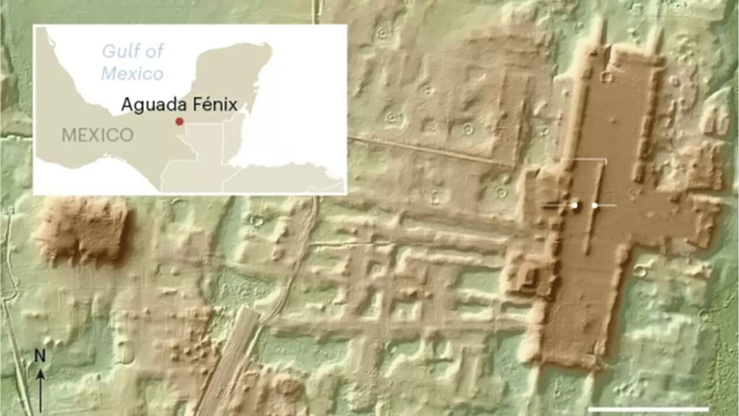 Descubren en Tabasco la estructura ceremonial maya más grande y antigua hasta ahora