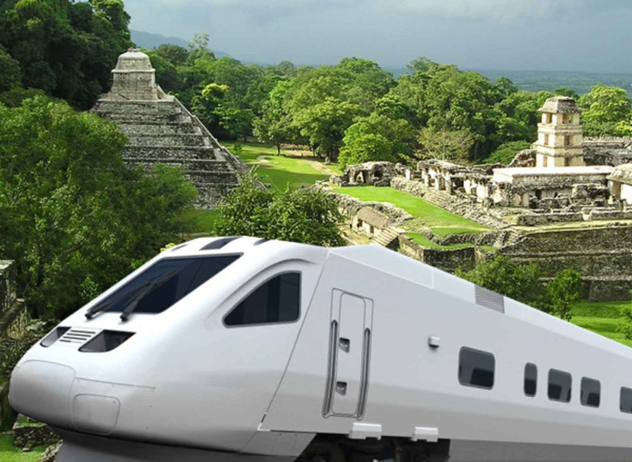 El Tren Maya con Justificaciones. El Presidente de México da “Banderazo” al inicio del Tramo 2.