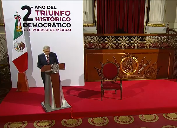 AMLO y su mensaje virtual