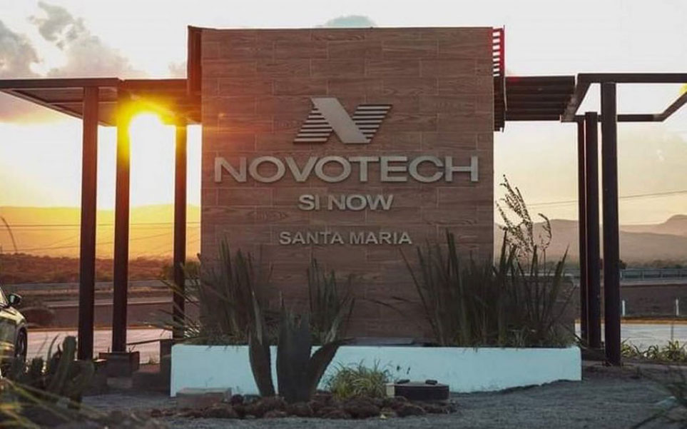 Un gran proyecto de desarrollo en Estado de San Luis Potosí. Novotech Si Now, nuevo parque industrial en Santa María del Río, S.L.P.
