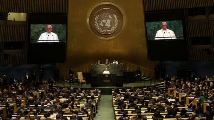 Lo que el Papa Francisco expresó en relación del coronavirus, durante su discurso en el debate de alto nivel de la Asamblea General de las Naciones Unidas