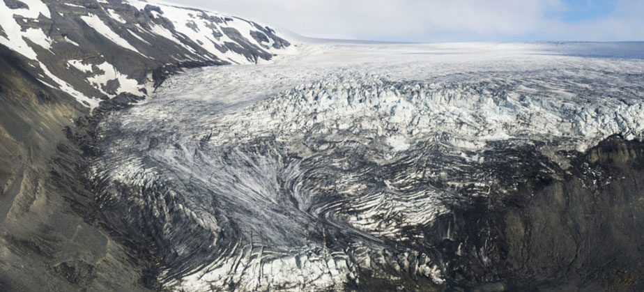 El calor del verano 2020 tuvo un grave impacto sobre las capas de hielo y los glaciares.