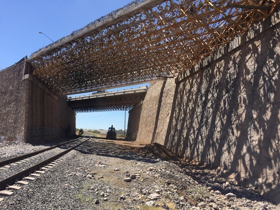 Puentes Pemex en Chihuahua. Continúa SCT con la segunda parte de reconstrucción.