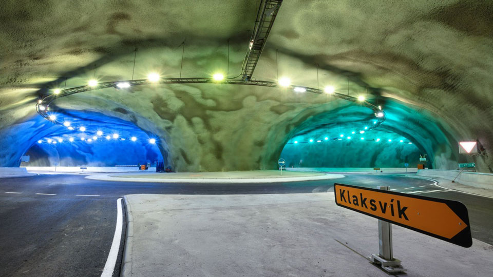 La primera rotonda submarina del mundo ya está abierta al tráfico en las Islas Feroe