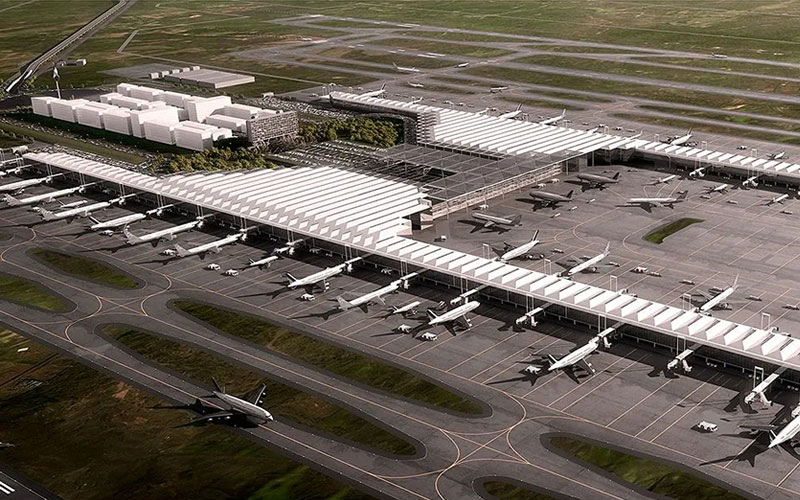 El Diseño arquitectónico. Del Aeropuerto Felipe Ángeles costará $184.5 millones.