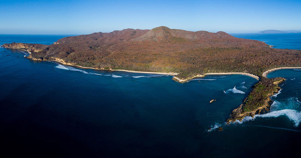 Plan turístico y ecológico en las Islas Marías. El monto de inversión para el proyecto es incierto hasta el momento.