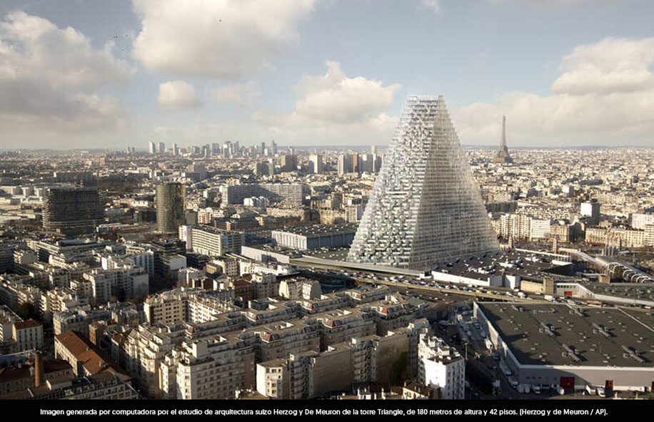 En París, el controvertido proyecto de la torre Triangle finalmente se lanzó “antes de fin de año”