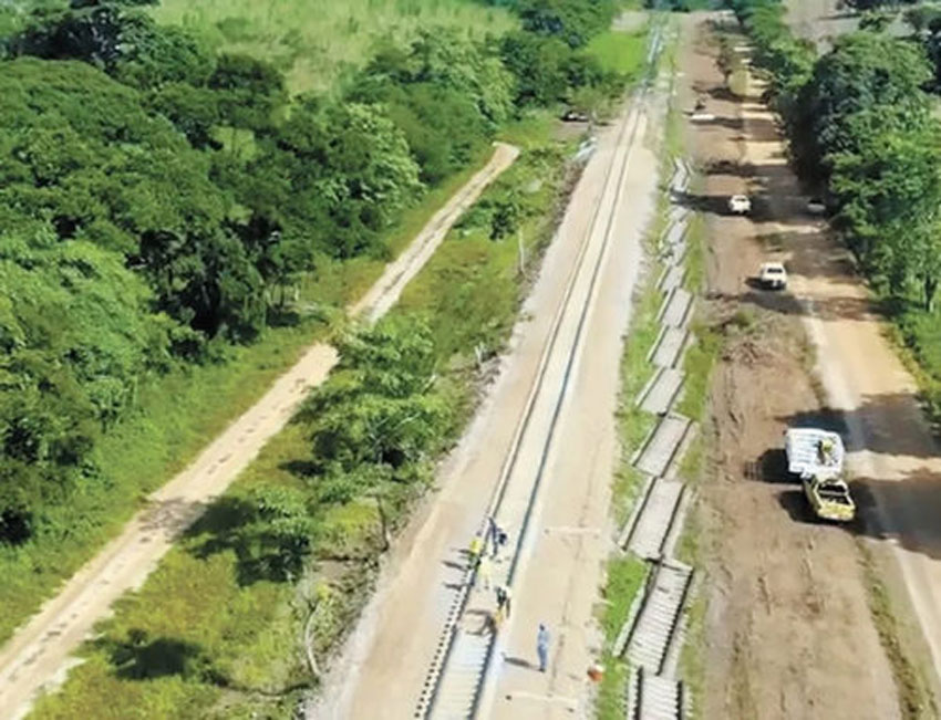 Las 2 Grandes Obras.  Conexión del Tren Maya con Corredor Interoceánico, listo a finales del 2023, 100 mil millones de pesos su inversión.