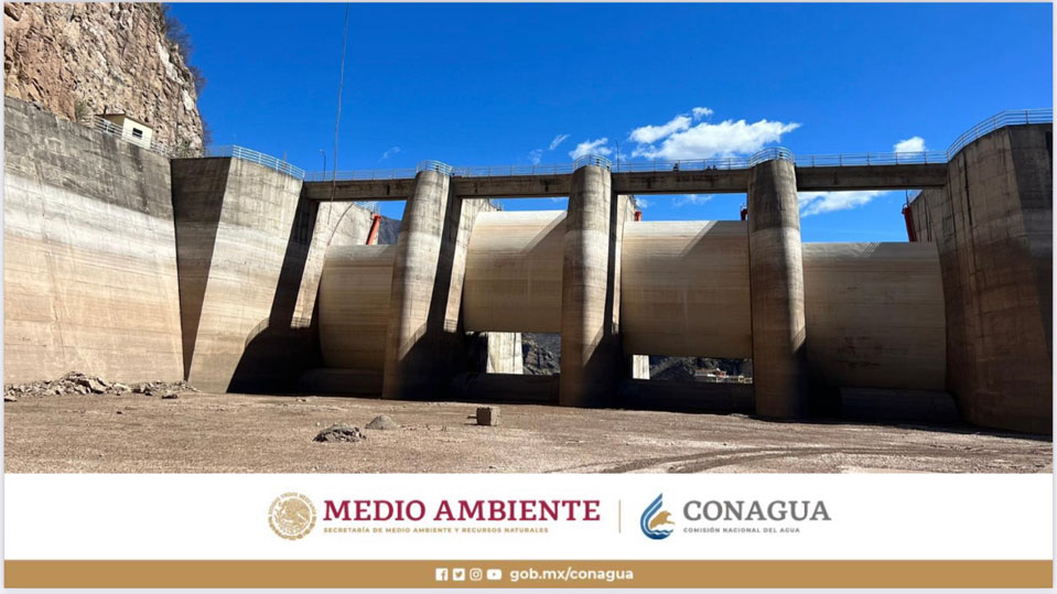 Conagua realiza pruebas de operación en las presas de Sonora