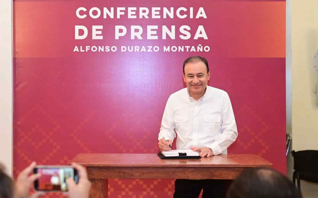 Alfonso Durazo Montaño firma la Ley de Gobierno Digital para mejorar la conectividad de Sonora