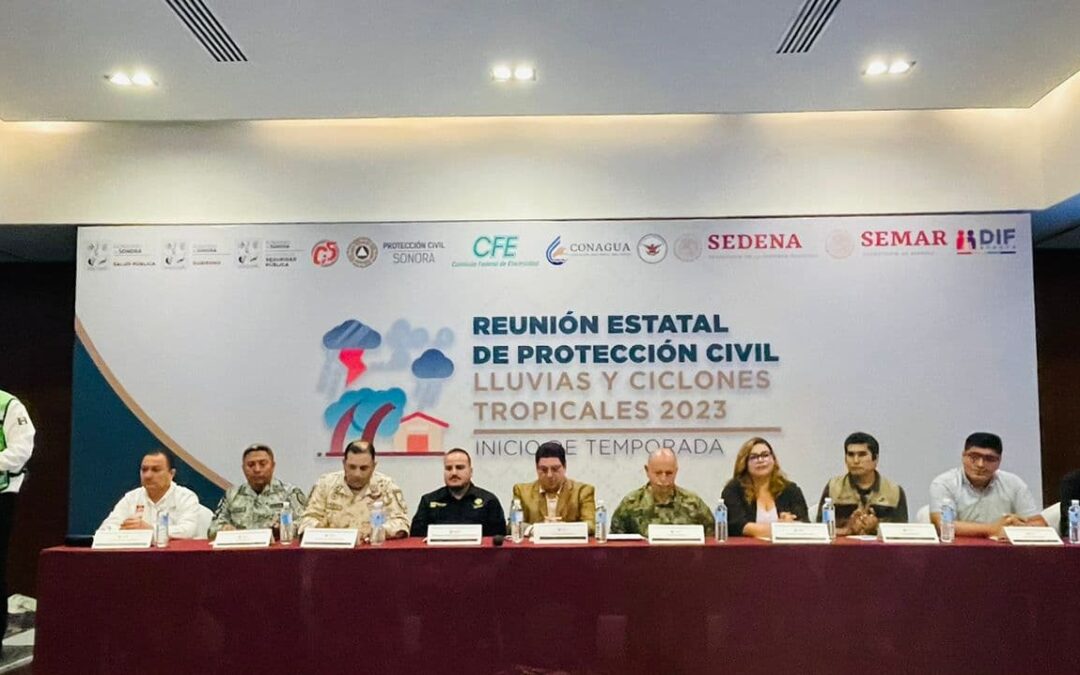 Conagua participa en Reunión de Protección Civil Estatal