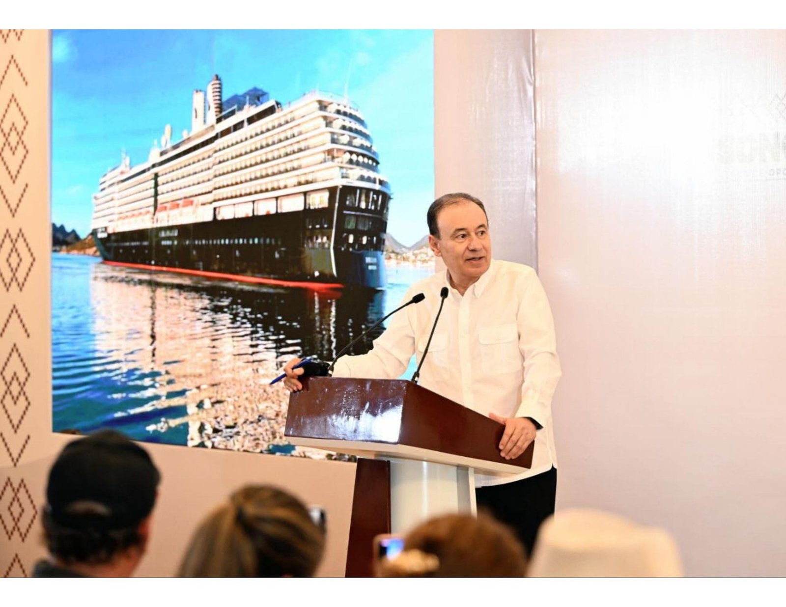 Alfonso Durazo anuncia arribos de cruceros