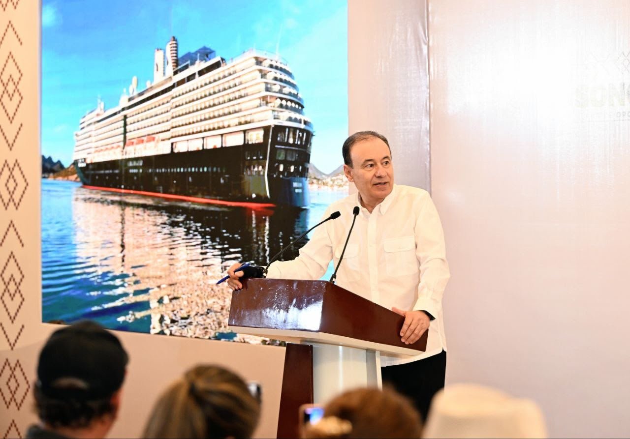 Roberto Gradillas sobre los cruceros en Guaymas