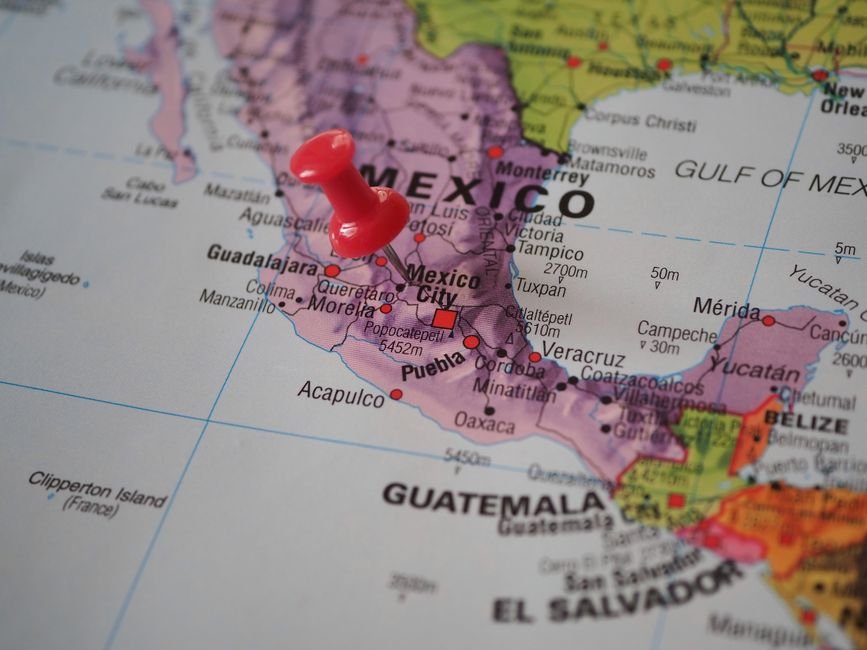map of Mexico highlighting Sonora