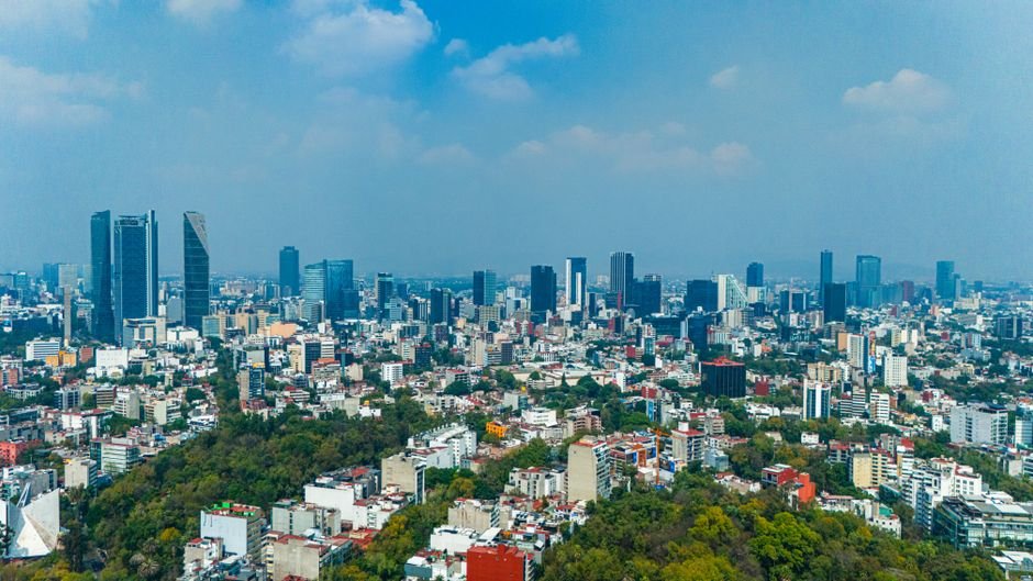 modern residential and commercial real estate development in a growing Mexican city